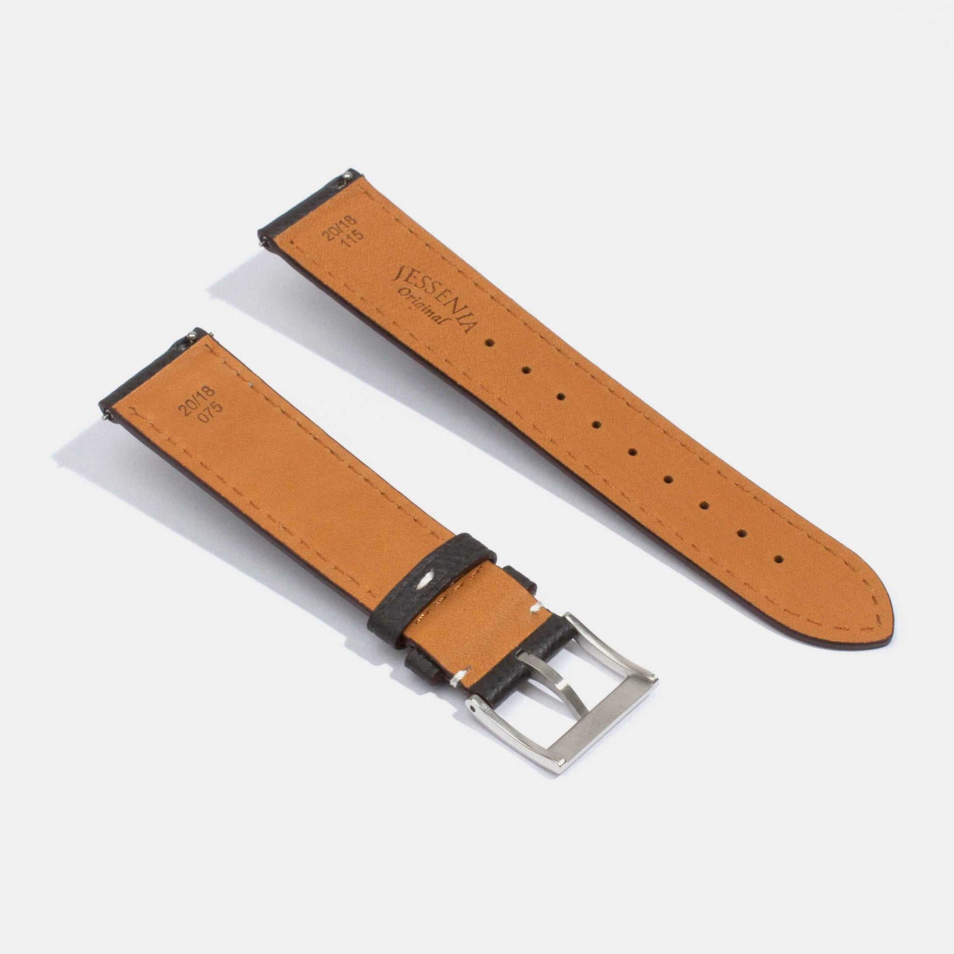 Epsom Calf Leather Strap-Samsung Watch Strap