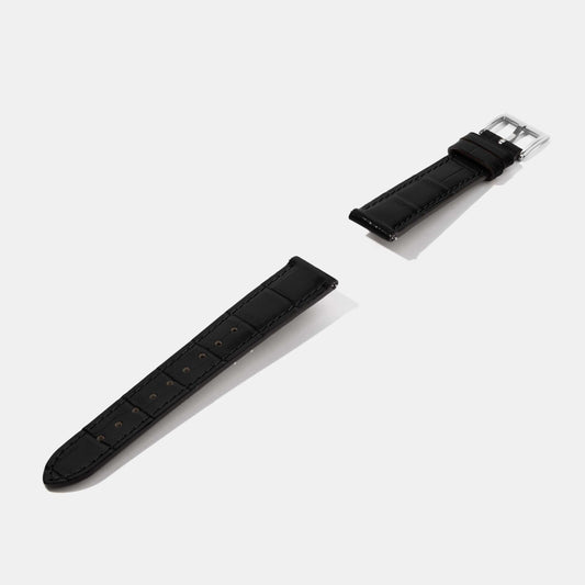 16mm 18mm Crocodile Grain Calf Leather Replacement Watch Strap | Universal