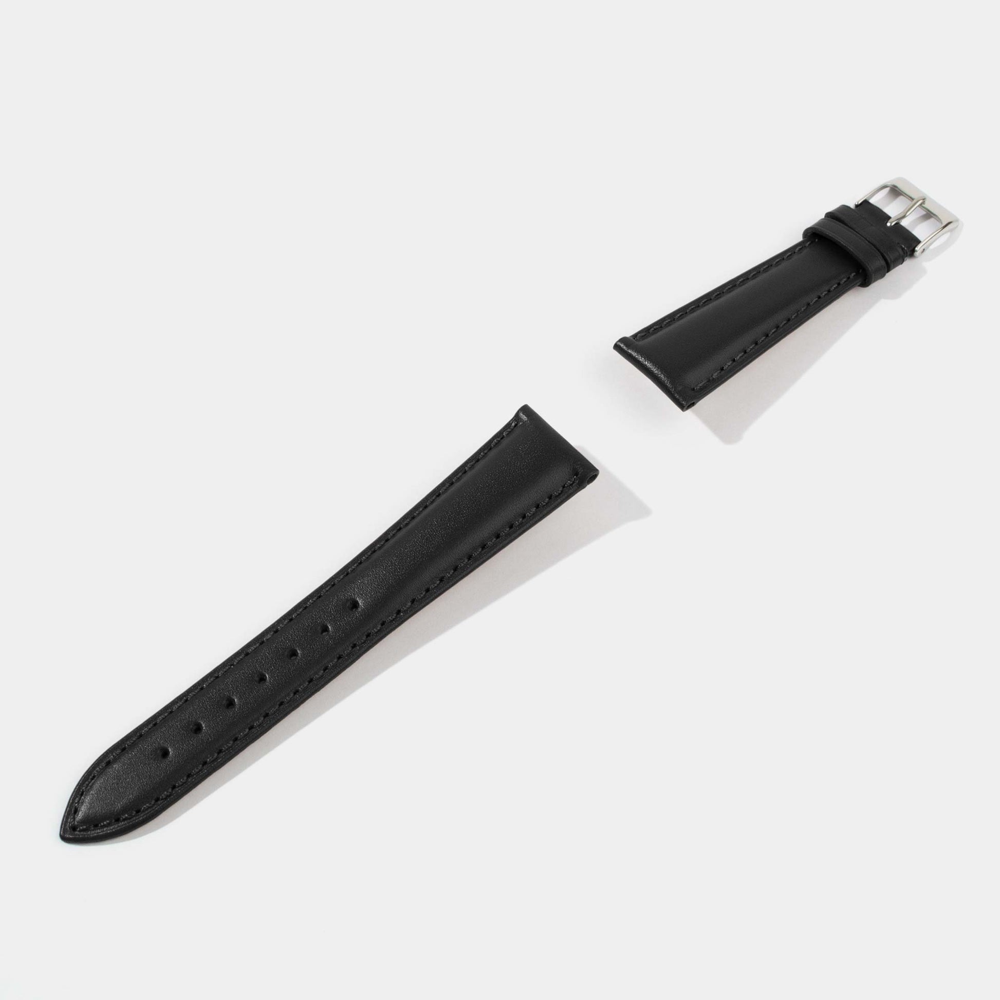 Italian Vegetable Tanned Calf Leather Watch Strap-Universal Watch Strap-Dark