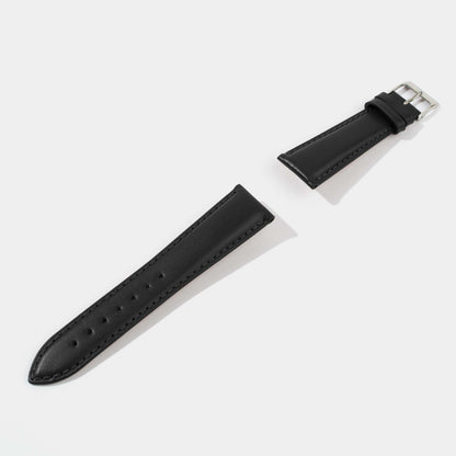 Italian Vegetable Tanned Calf Leather Watch Strap-Universal Watch Strap-Dark