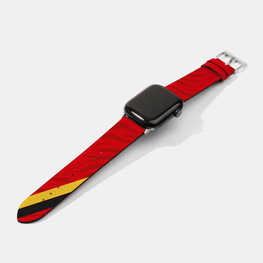 FIFA World Cup Belgium Pattern Watch Strap | Apple Watch Strap