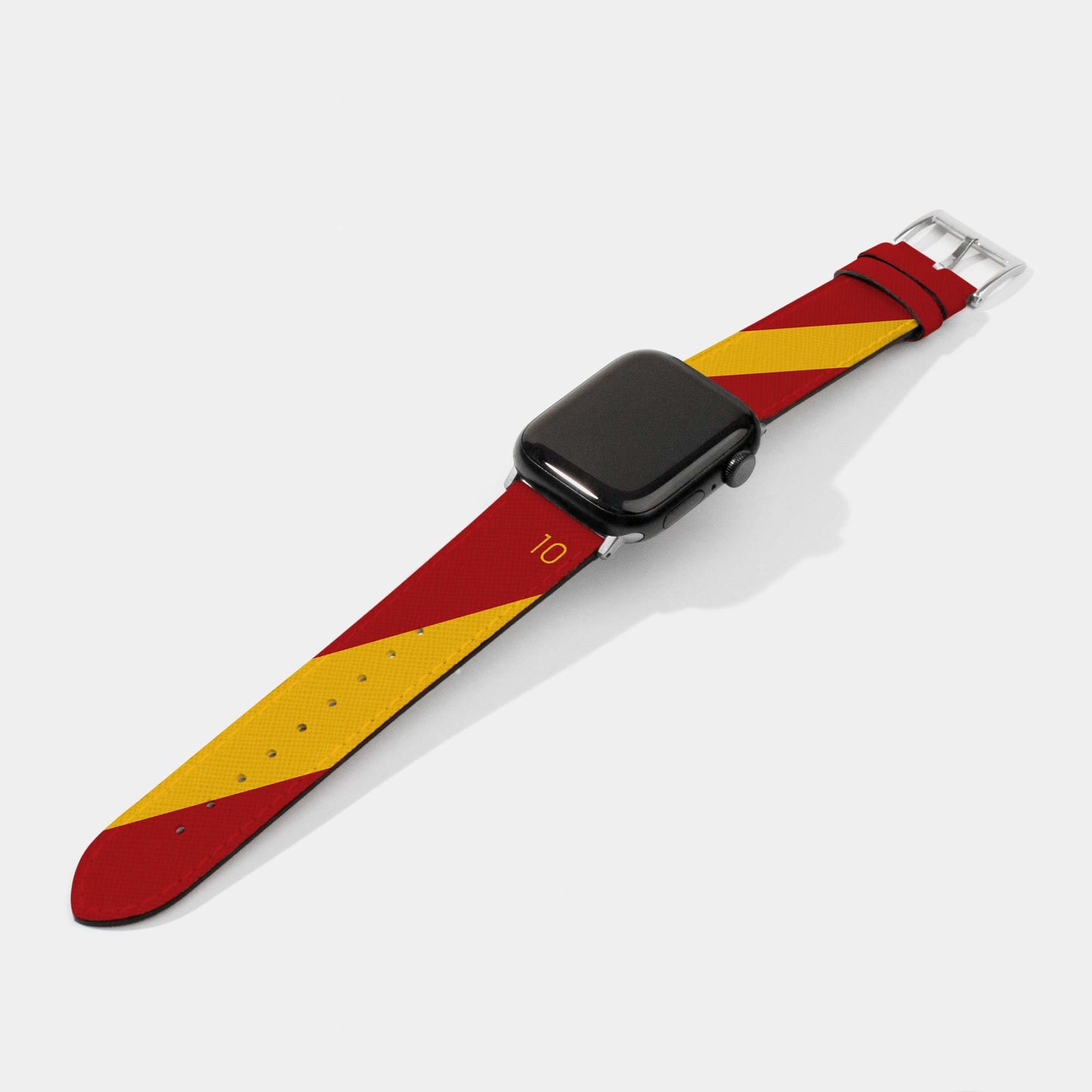 FIFA World Cup Spain Flag Pattern Watch Strap | Apple Watch Strap