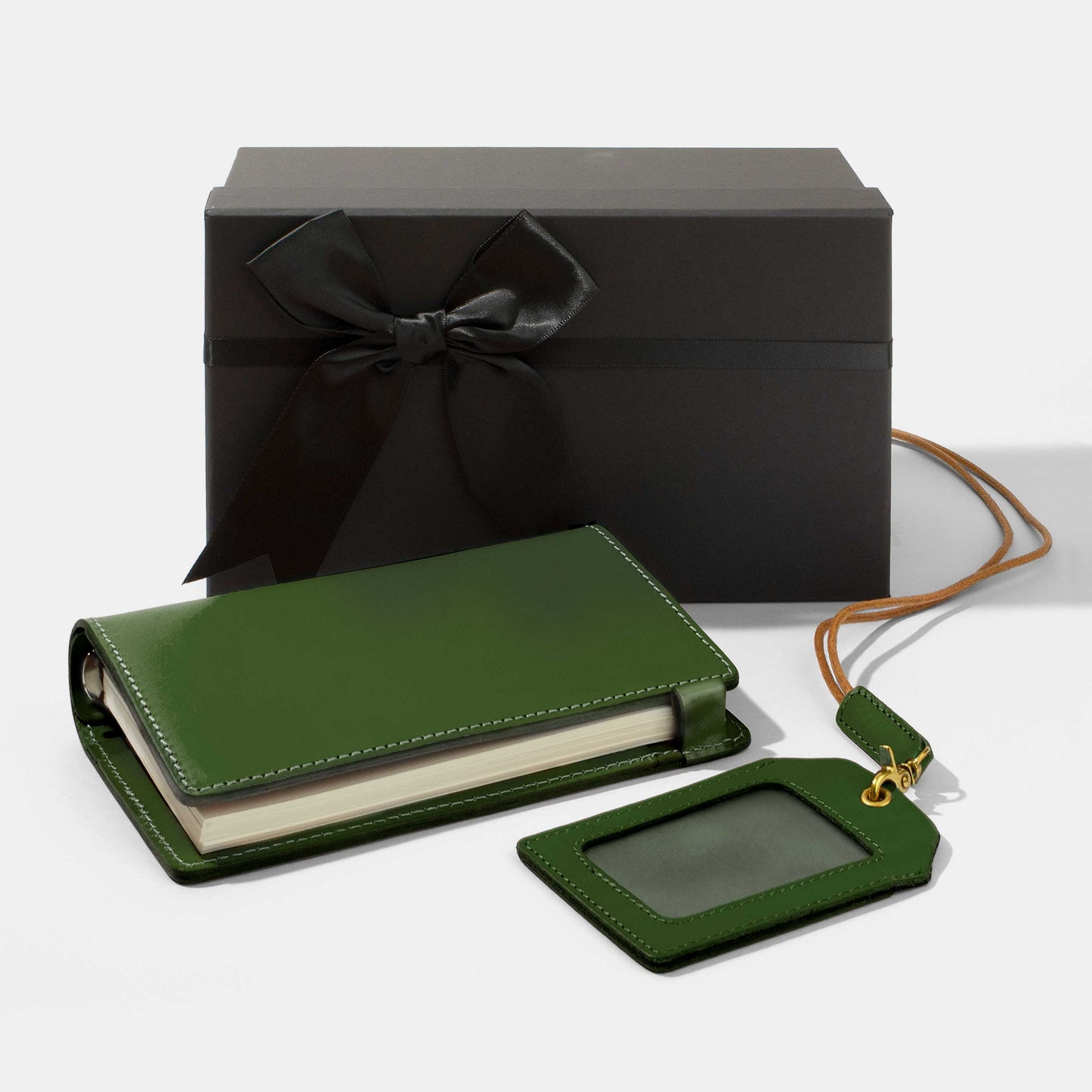 皮革筆記本及皮革證件套禮品套裝 | 父親禮物 | 企業禮品