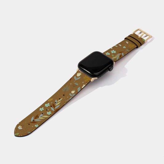 Multi Colour Blossom Leather Watch Strap | Apple Watch Jessenia Original