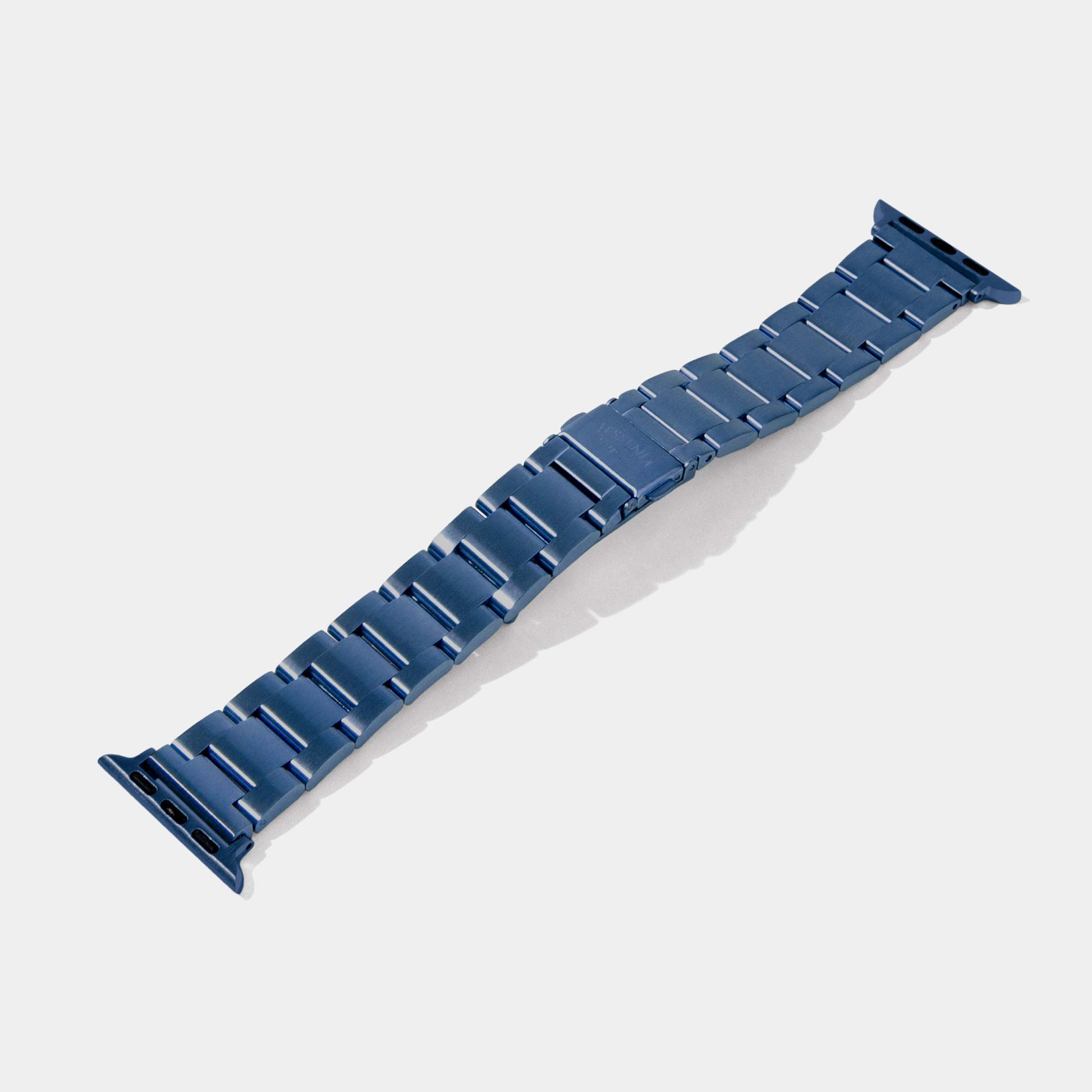 Stainless Steel Watch Strap-Apple Watch Band-Navy Blue