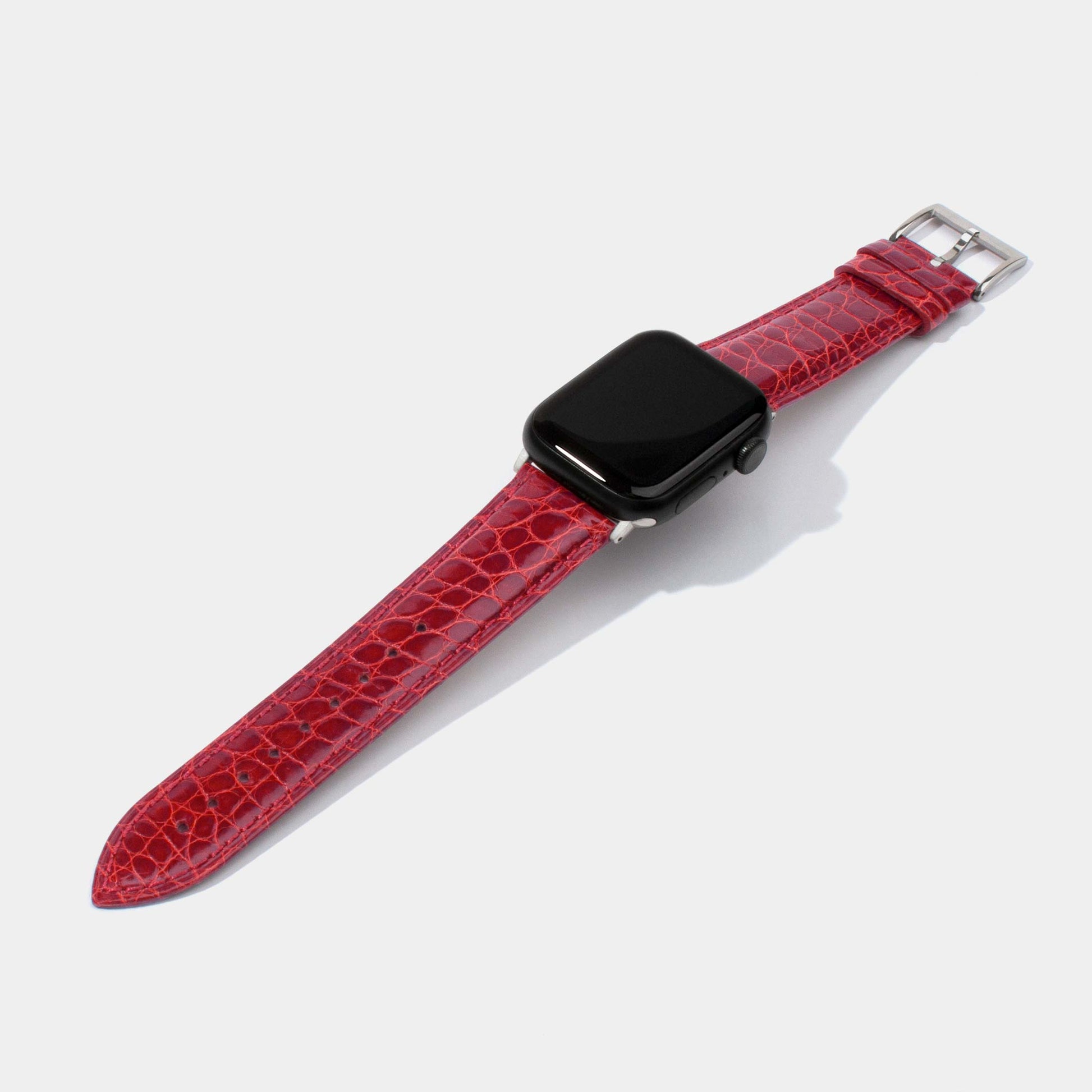 Replacement Watch Straps | Shiny Alligator | Apple Watch Jessenia Original