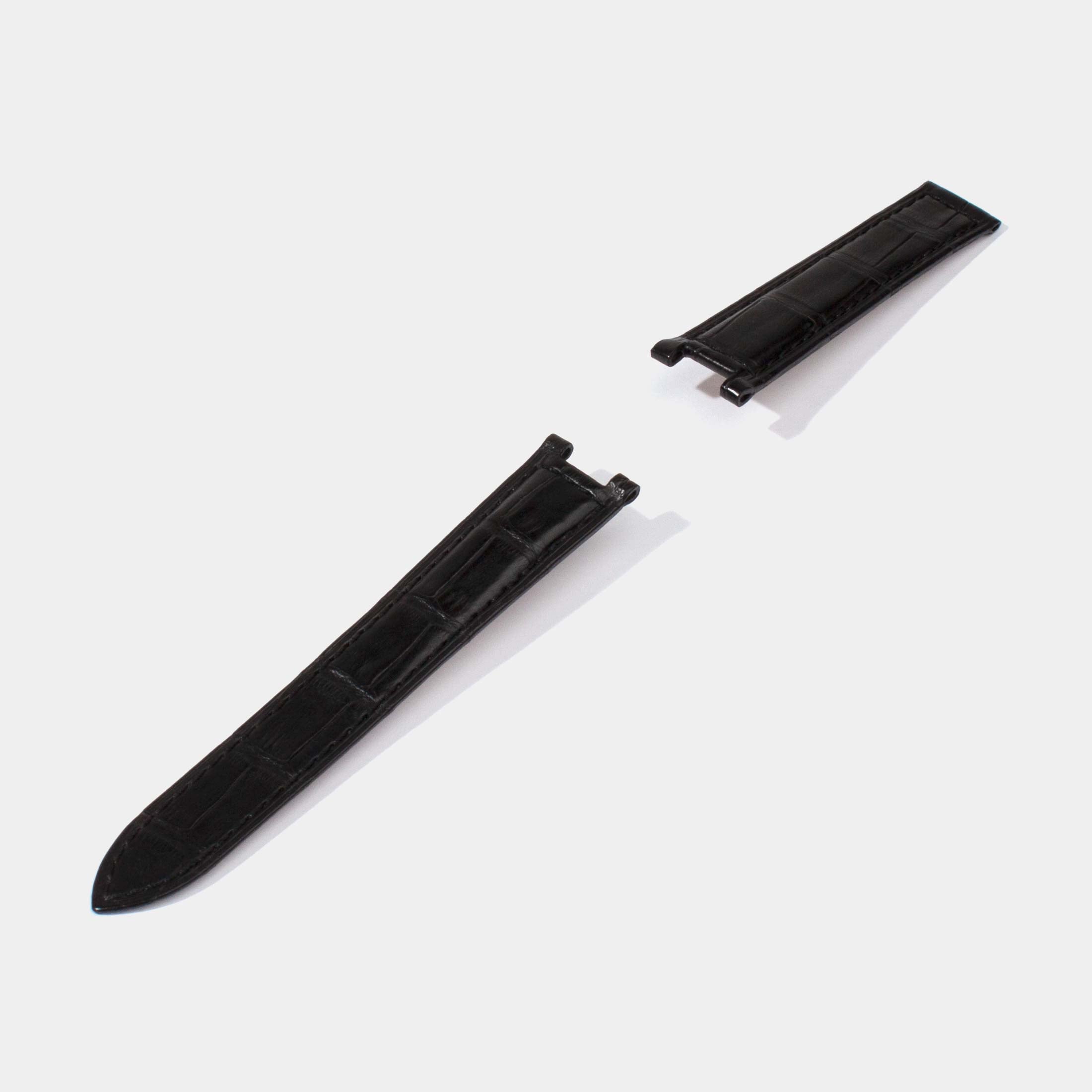 Replacement Watch Strap for Pasha Semi Matte Alligator Cartier