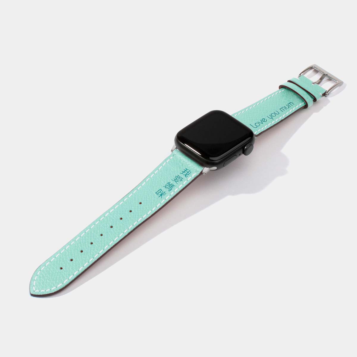 Customized Lettering Watch Straps (Teal) | Apple Watch JesseniaOriginal