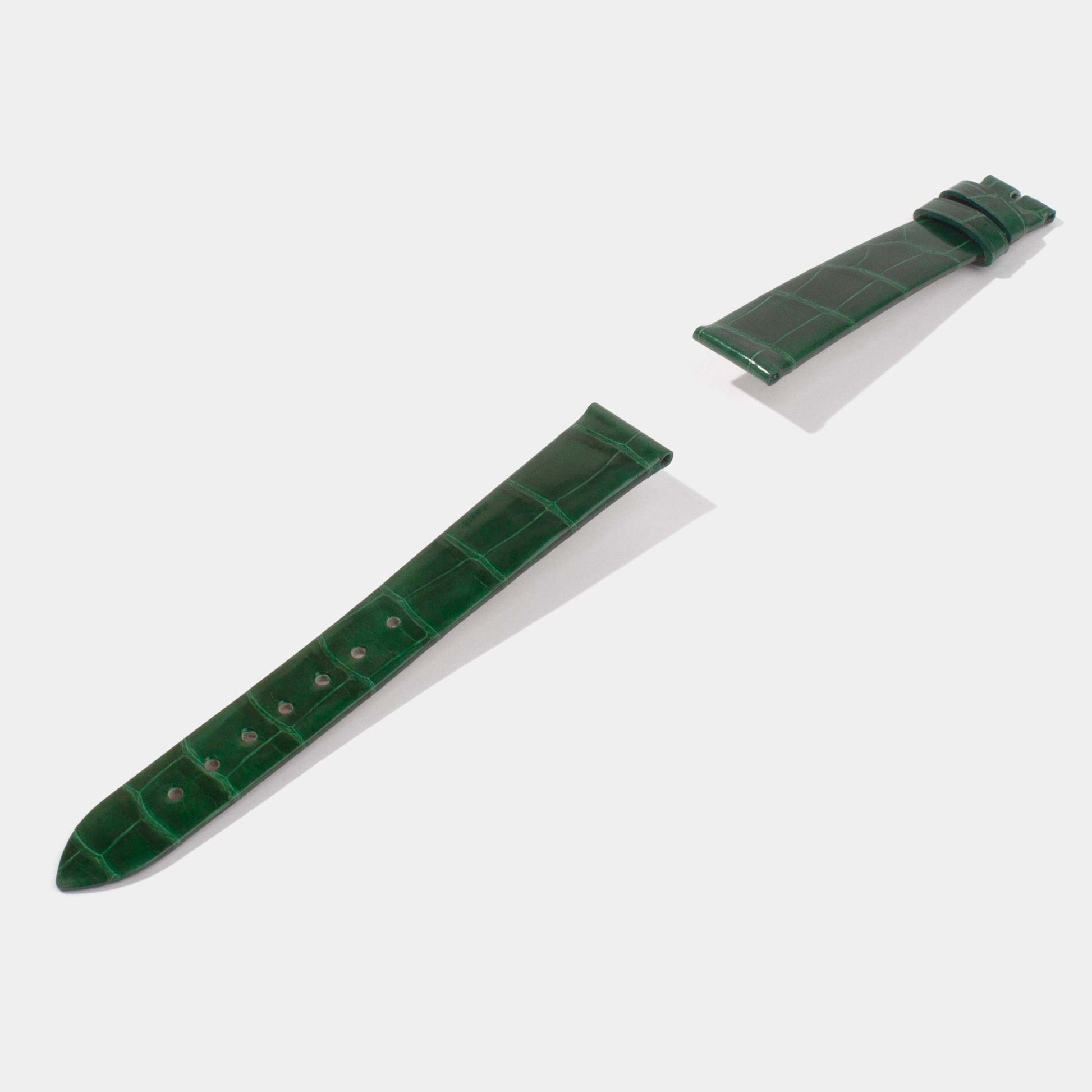 Replacement Watch Straps for Reverso | Square Scale Shiny Alligator | Jaeger-LeCoultre Jessenia Original