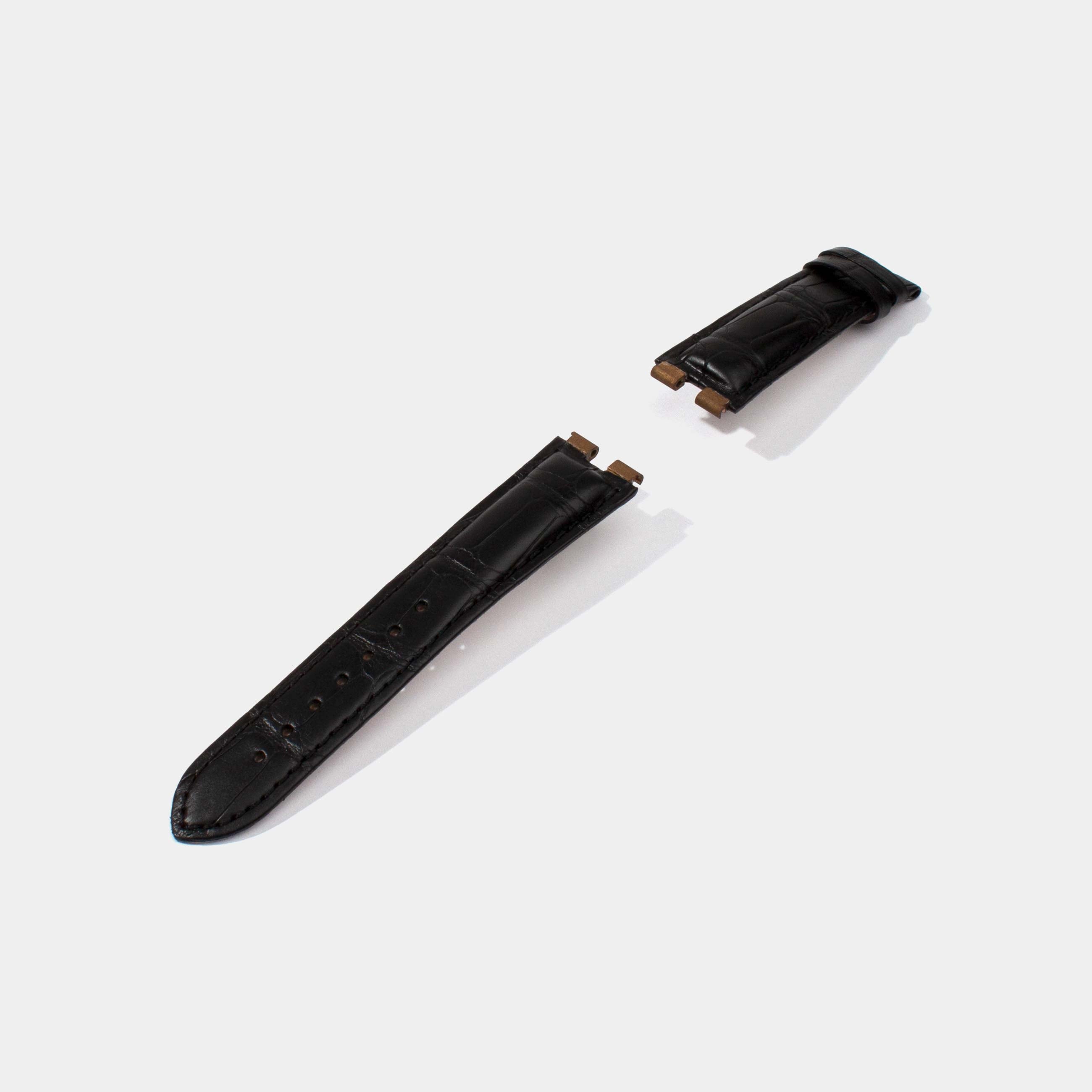 Replacement Watch Strap Semi Matte Alligator Piaget Watch