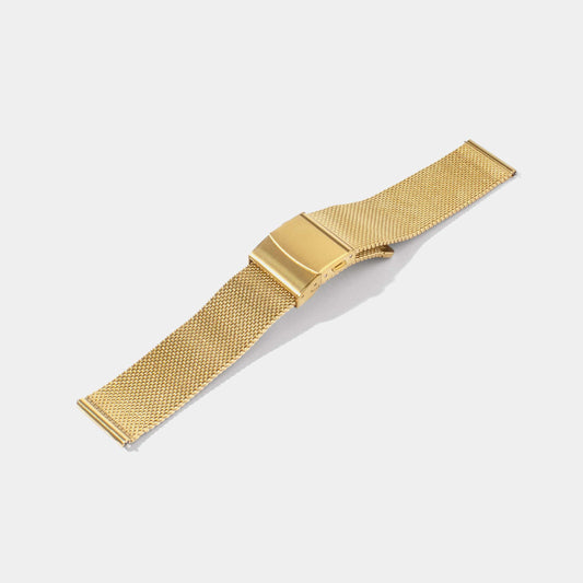 mesh watch bands-Samsung mesh watch strap-Gold